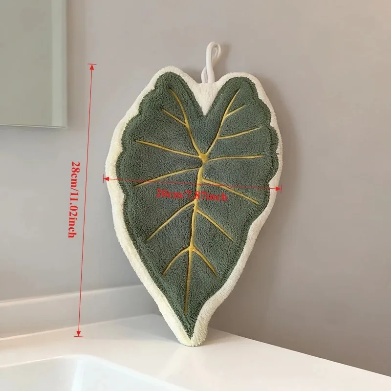 Plant Pattern Hand Towel 2