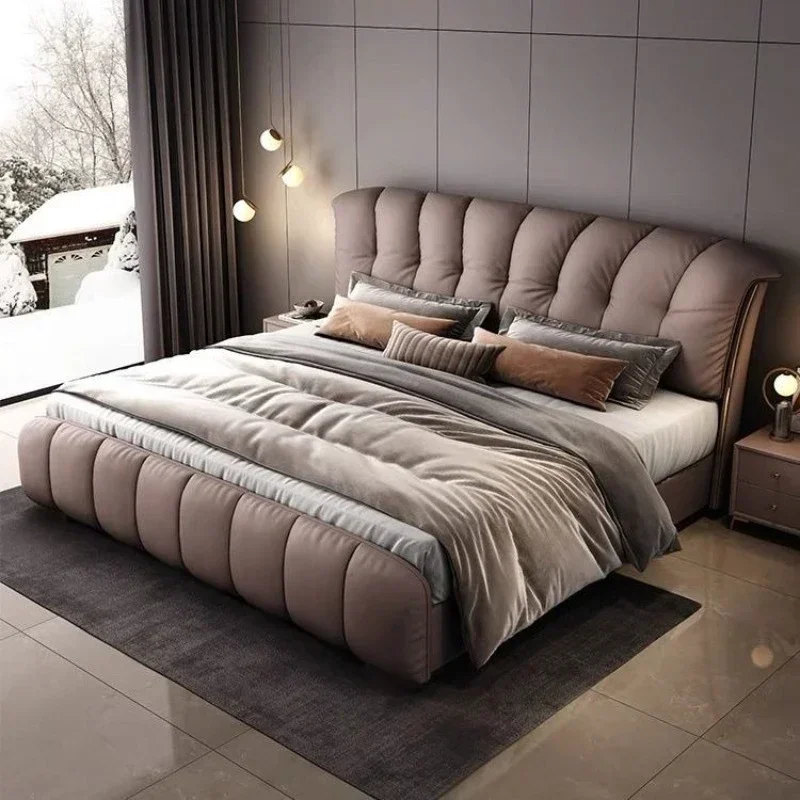 Frames With Head Board Furniture Queen Bedroom Set With Mattress Included Luxury King Size Bed Double Bedsking Bed 180X200cm