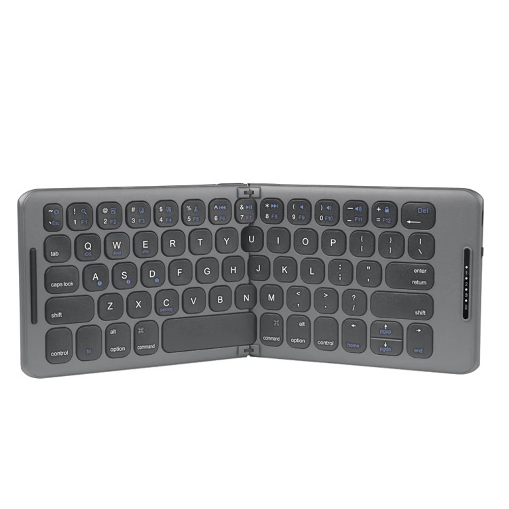 Folding Wireless BT Keyboard USB Type C for Windows Android ios for ipad computer tablet pc phone keyboard