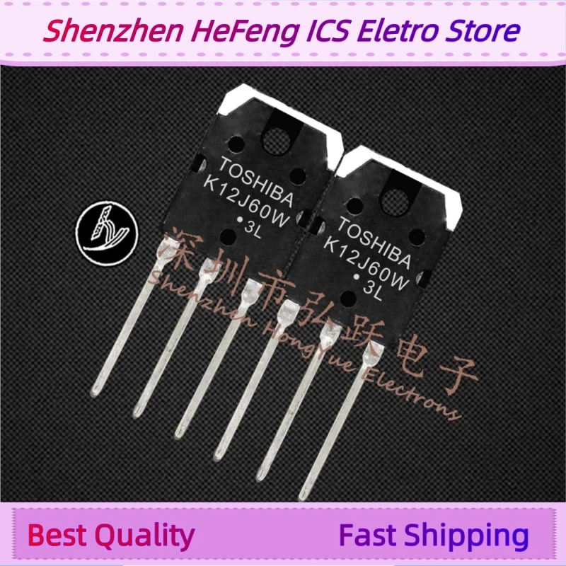 

10PCS -20PCS TK12J60W TO-3P 600V 12A Fast Shipping Quality Guarantee