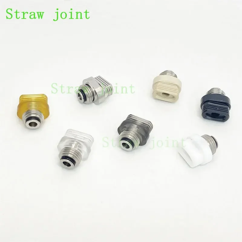 1 шт./10 шт., разные цвета, коробка для заготовок BB, нержавеющая сталь/первая/PEI/все сталь/шт. соломенное соединение MVP