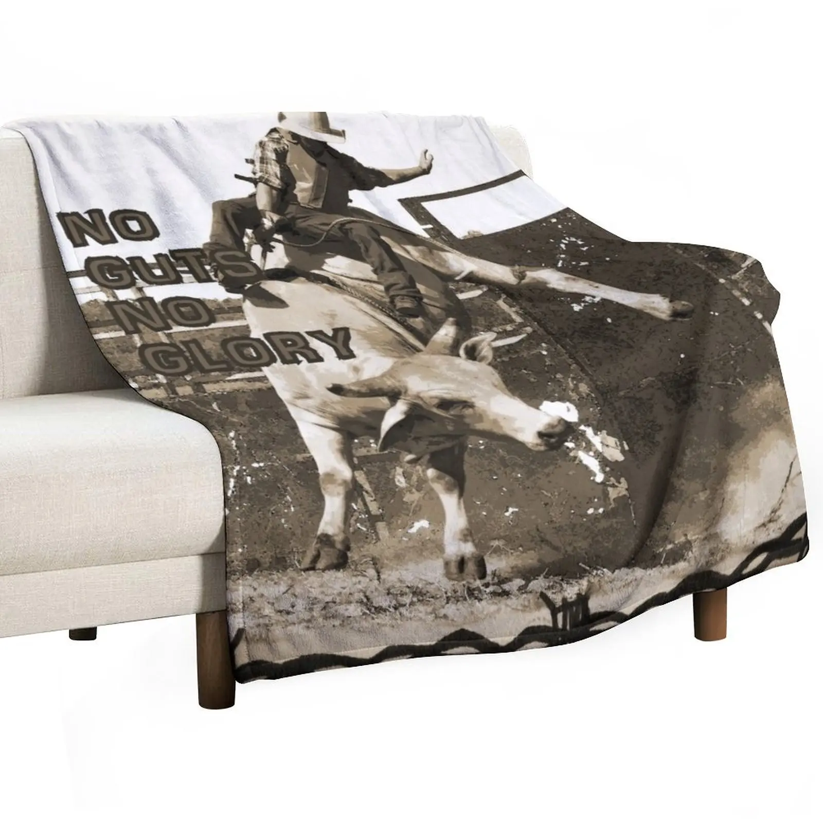 BULL RIDER, RODEO QUOTES ART AND DESIGNS, rodeo apparel, Throw Blanket Retros Custom Plaid on the sofa Luxury Throw Nap Blankets