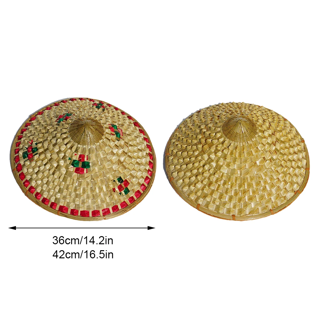 Portable Bamboo Hat Traditional Bamboo Hat Lightweight Hat For Comfortable Wear Bamboo Hat Asian Hat Chinese Hat