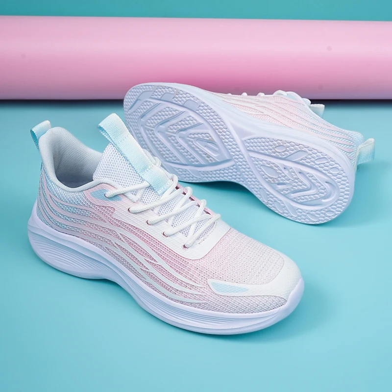 

Summer Sports Shoes for Women New Running Platform Strap High-quality Sneakers Mesh Lightweight Casual Running Shoes 35-41