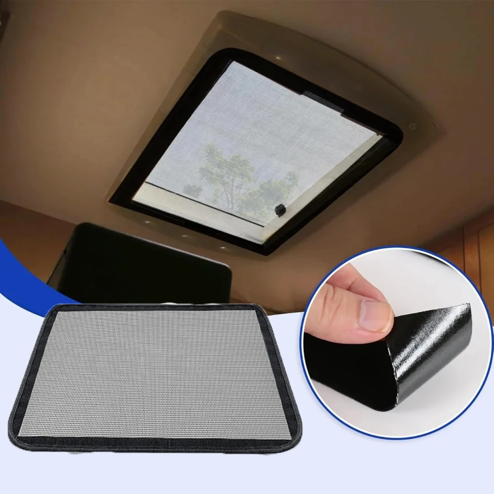 RV Skylight Breathable Mesh Screen with Medium Mesh Density for Fresh Air and Insect Protection