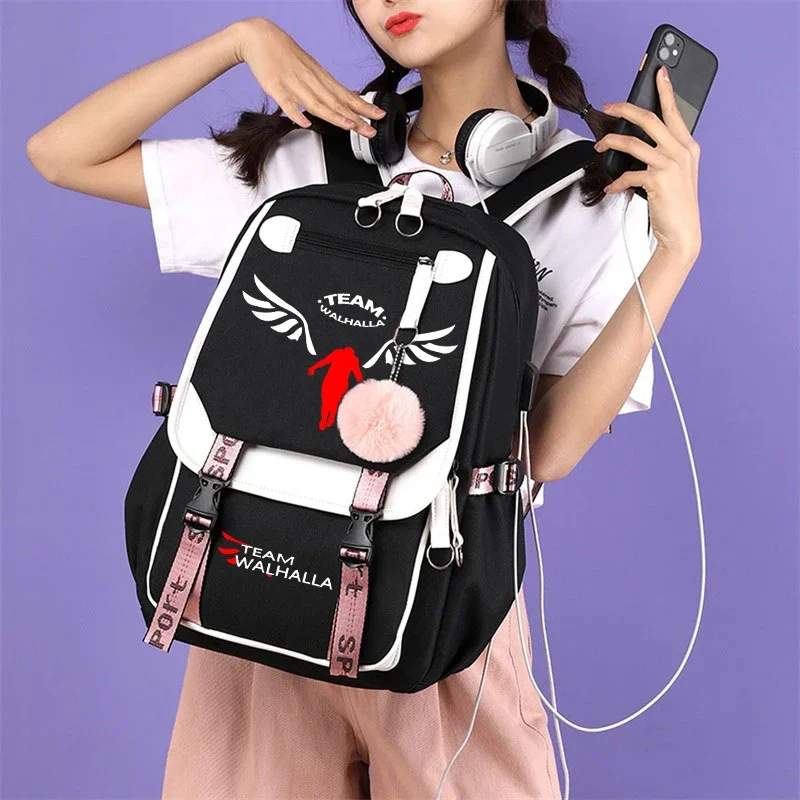 Anime mochila tokyo revengres Gambar valhalla kawaii dos desenhos animados saco de escola para adultos grande capacidade mangá viagem meninas bookbags