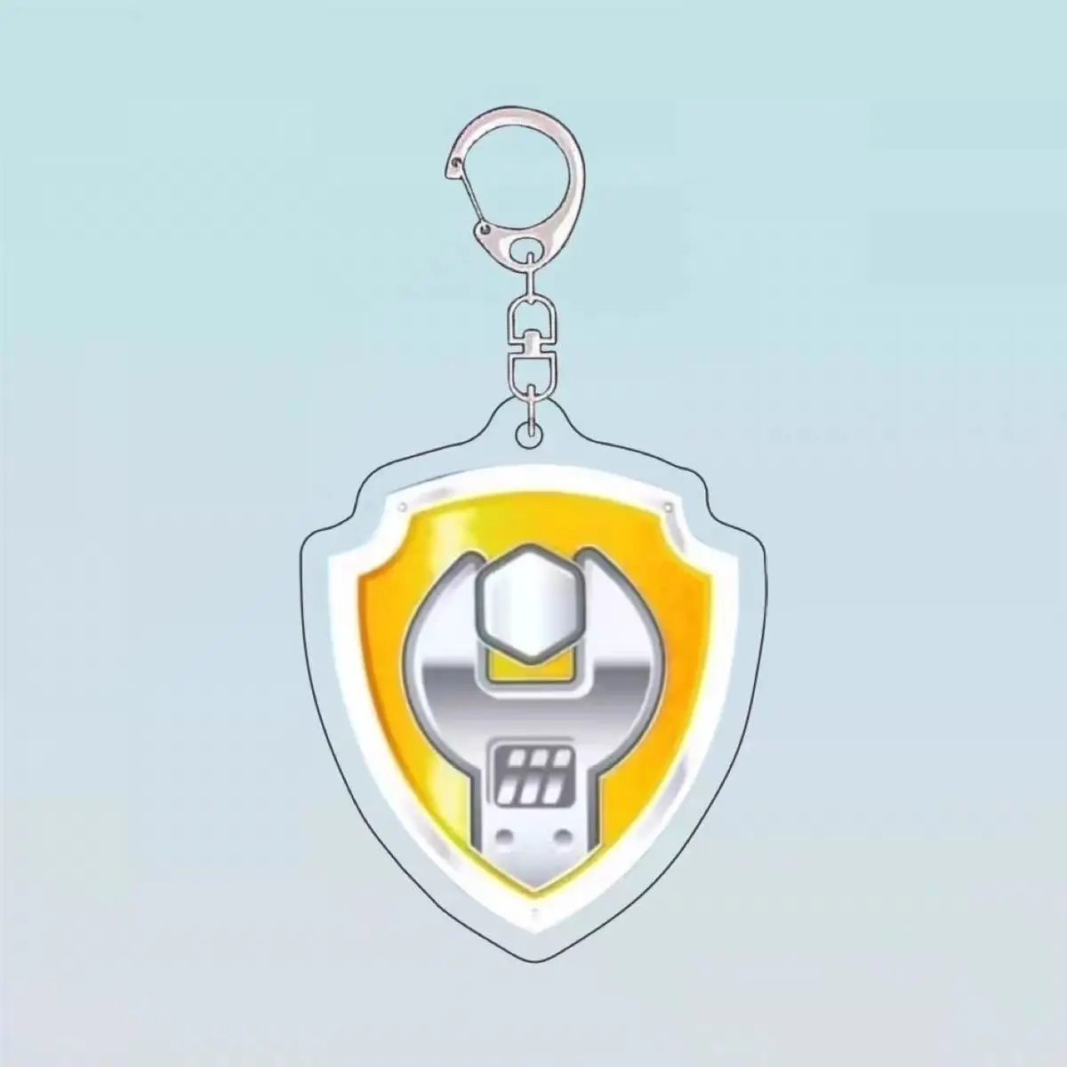 Paw Patrol Keychain Cartoon Anime Badge Cute Chase Skye Mini Backpack Charm Pendant Hot Sale Kawaii School Bag Accessory Gift - view 5