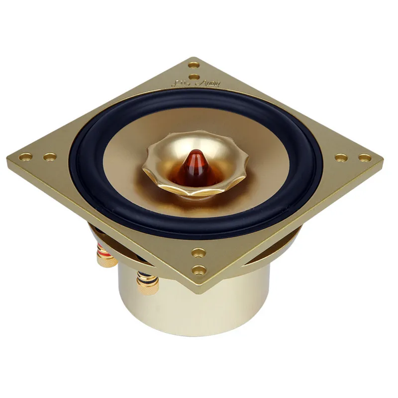 LII AUDIO ST-6 Aluminum Basin Unit Gold Version 6.5 inch Full Frequency Speaker 8ohm/20-50W  1PCS