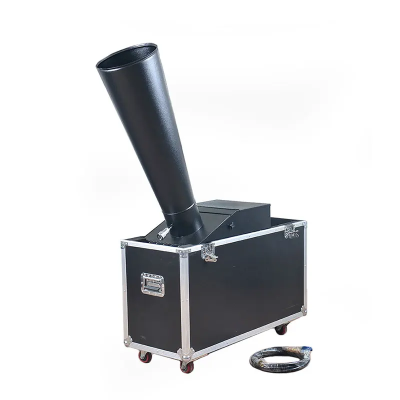 【Wholesale Price】 Portable CO2 Confetti Paper Cannon Spray Stage Effect Machine With Flightcase