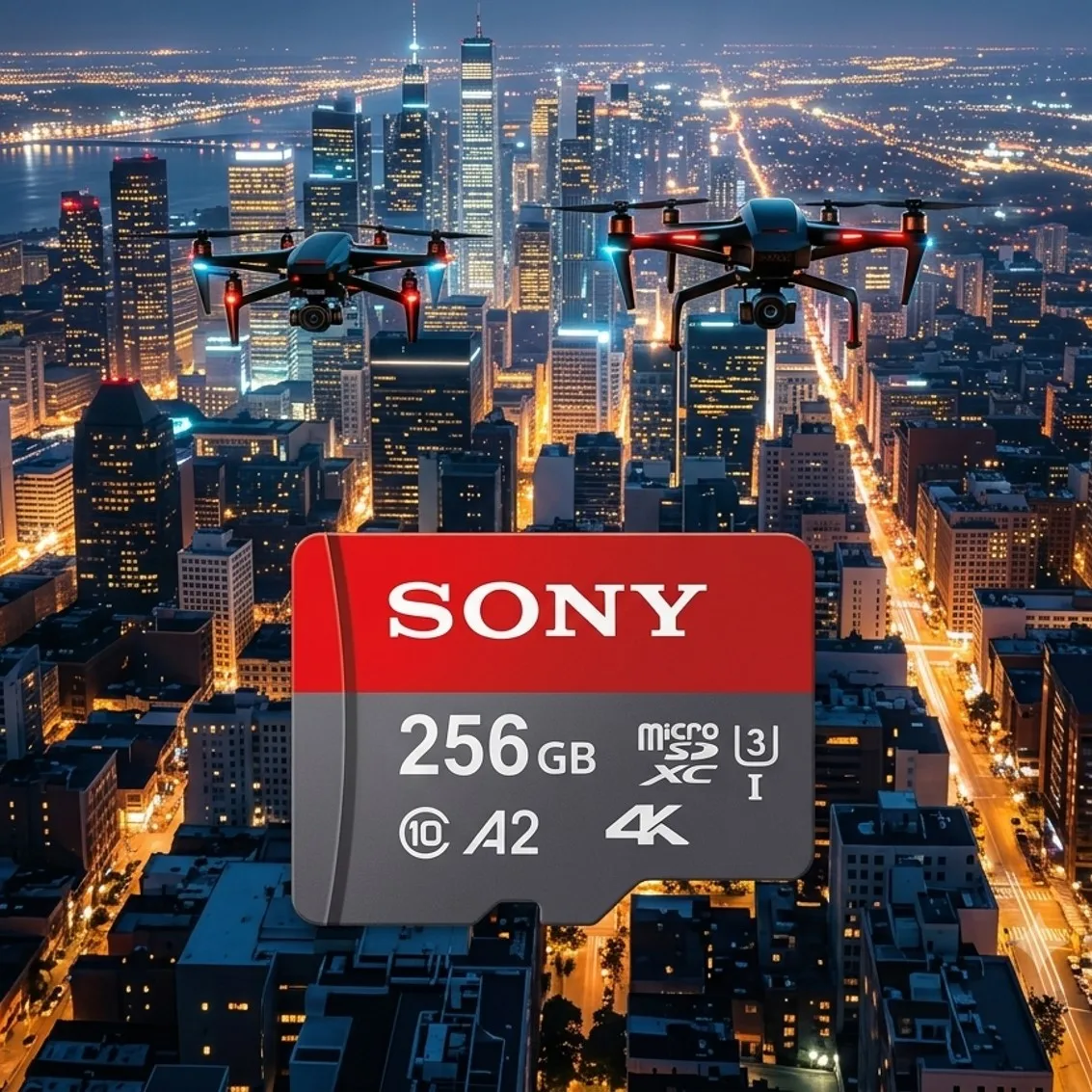 SONY  SD Memory Card Class 10 Micro TF flash usb card 64G for Smartphone UAV monitor High Speed 128G 1024GB 512GB 256GB drive