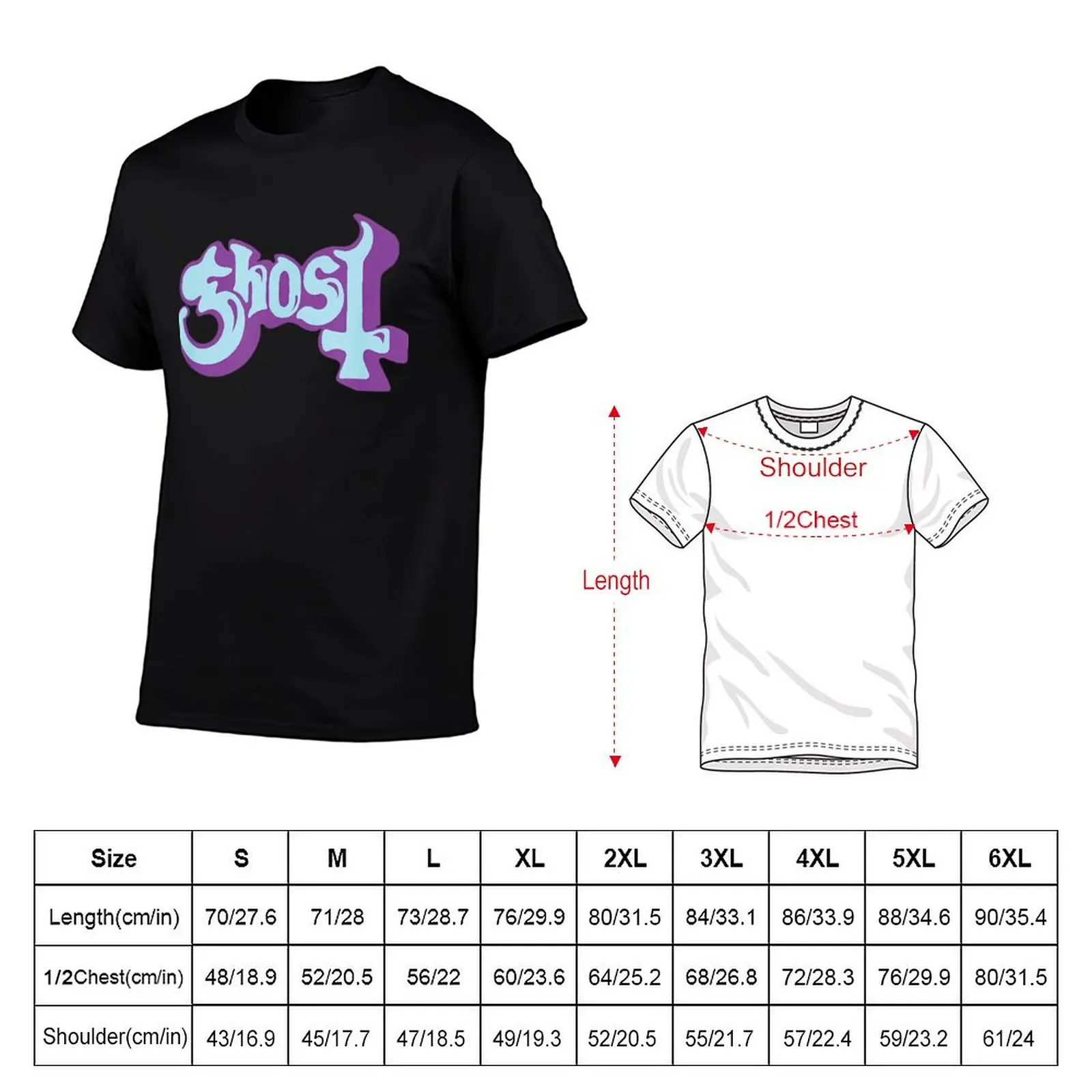 Panic Logo Seven Inches Of Satanic T-Shirt Summer Festival T-Shirt