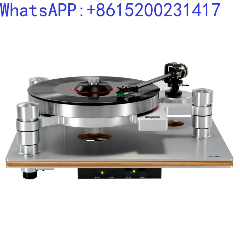 

Amari LP-16s magnetic levitation turntable with arm, head, and disc pressure regulator