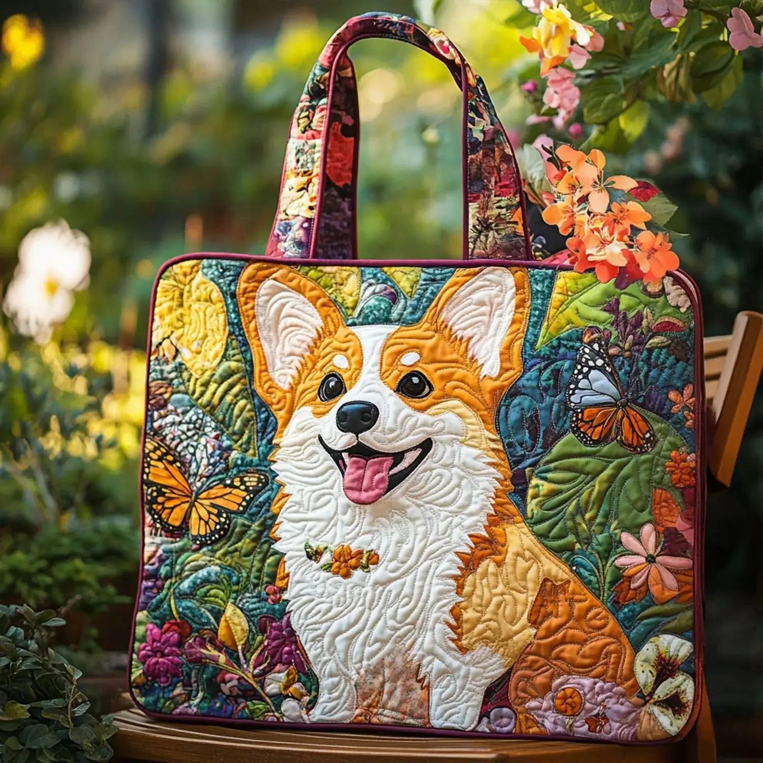 

3D Printed Quilted Tote Bag Shopping Bags Gifts Shoulder Bag Handbag Sport Bag elegant Travel Beach Hiking Camping