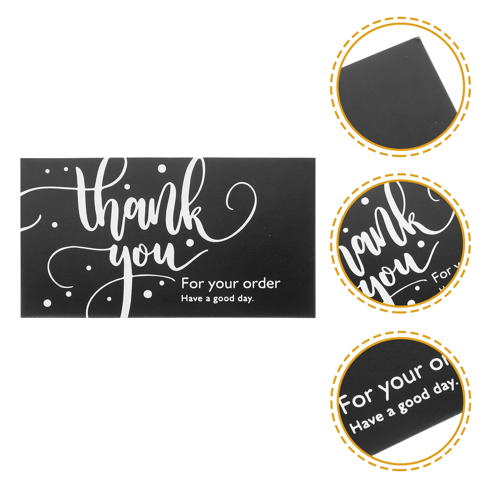 

100pcs Delicate Thank You Sealing Stickers Decorative Adhesive Labels Envelope Packaging Seal Business Decorative Gift Sticker