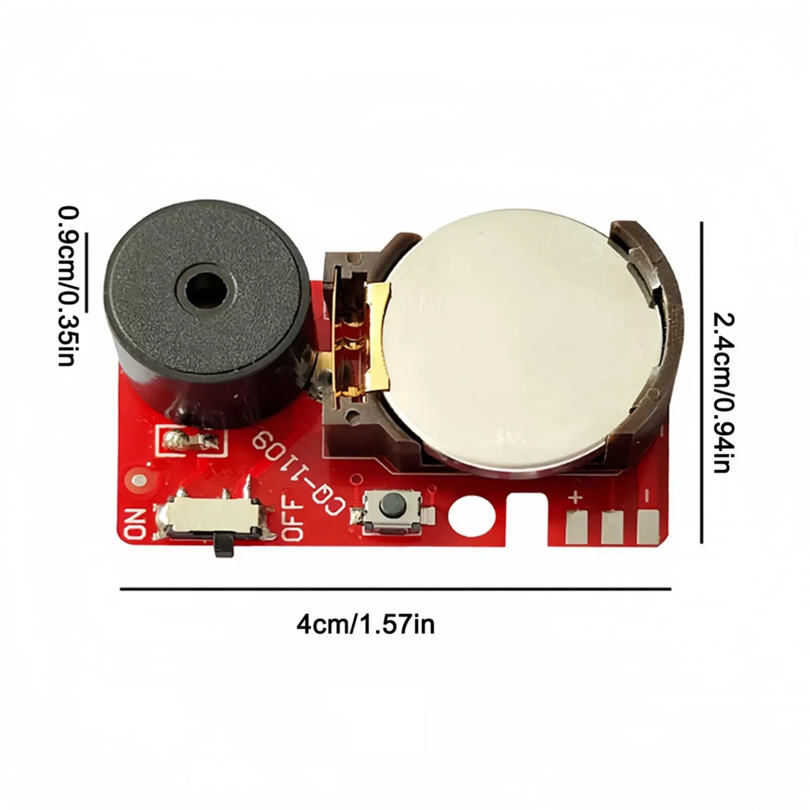 5-farbiger Geräuschmacher, Mini-verkreuzter Geräuschmacher, Parodie-Spielzeug für Zuhause, Party-Requisiten, Streich, Verstecken, nerviger Summer, Büro-Krachmacher-Spielzeug