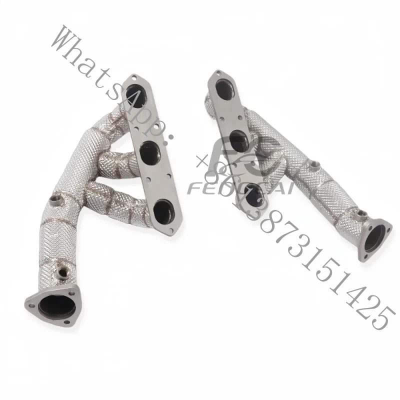 

Suitable Cayman987.2 2./2.9/3.4L 2008-2012 Stainless Steel Exhaust Manifold Header Modification with