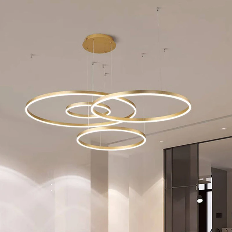 Nordic minimalist home decor lighting fixtures, including living room chandeliers, bedroom and dining room chandeliers, and indo