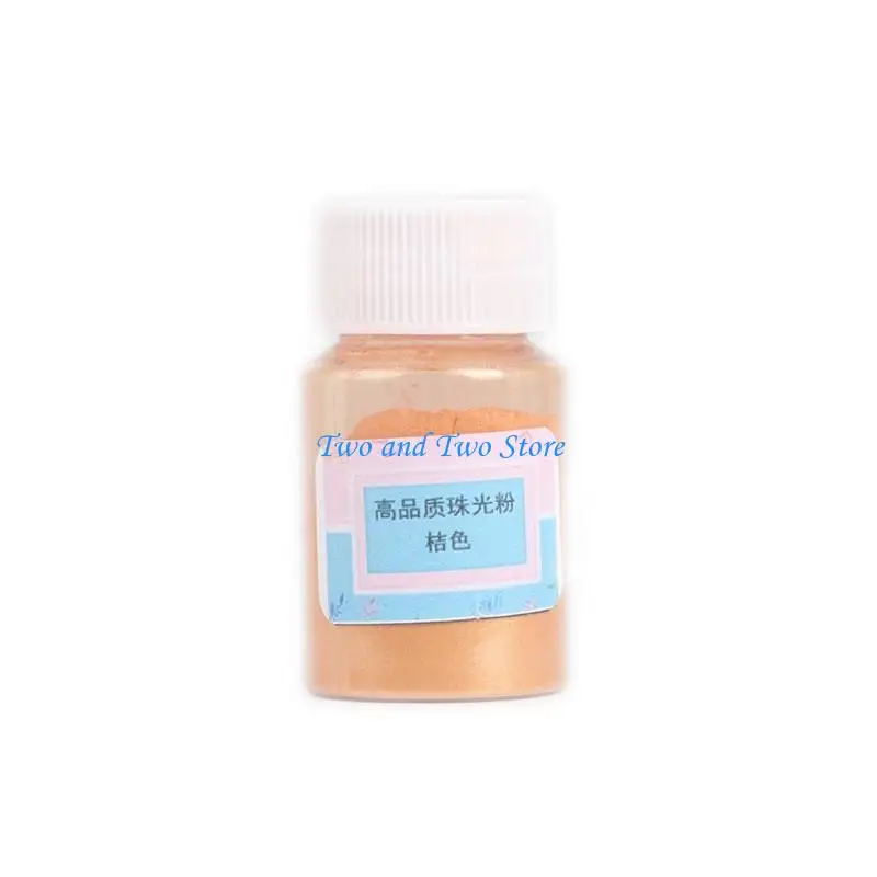 HX6F 6 Colours Mica Powder Pearlescent Color Pigment Powder DIY Jewelry