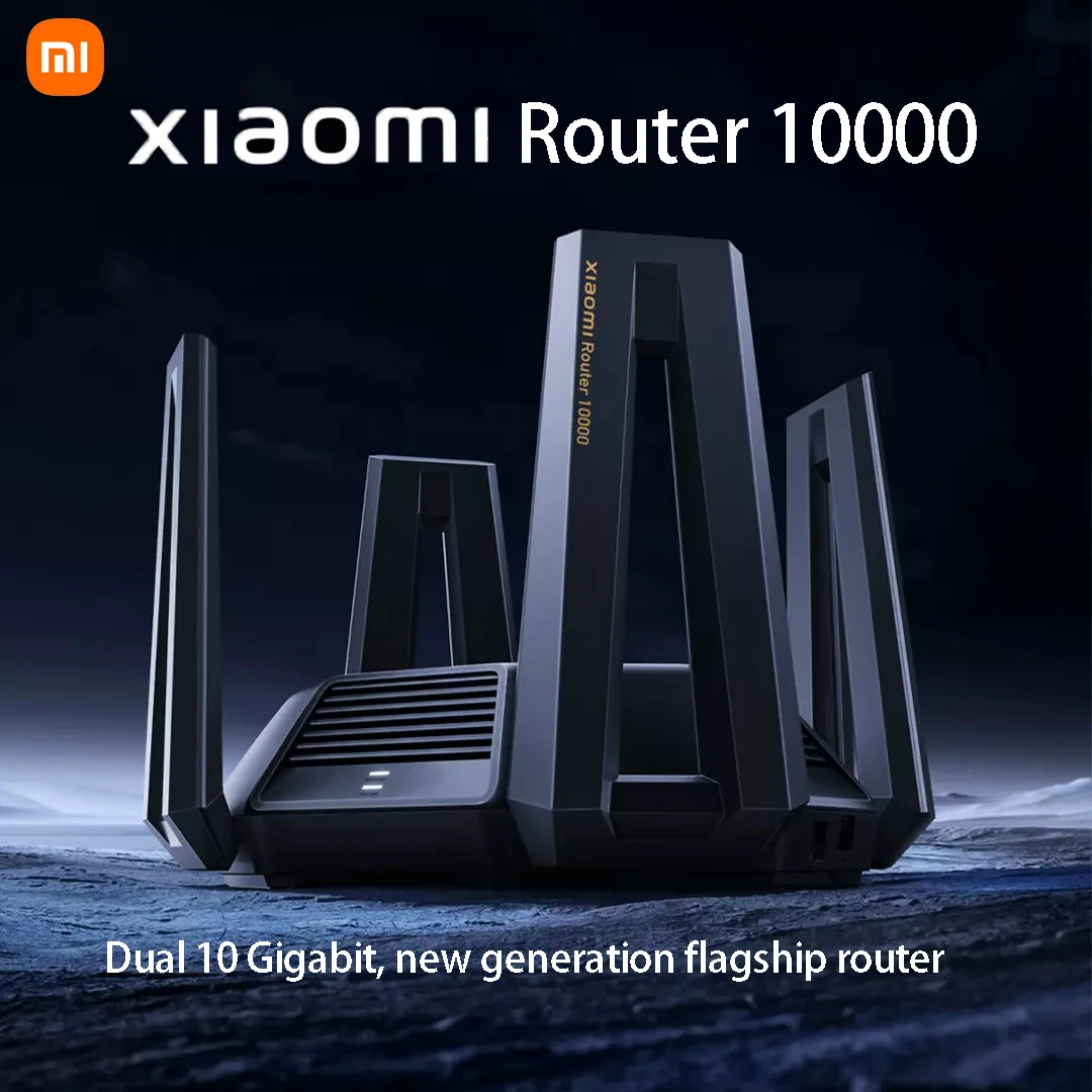 

XIAOMI Mi Router 10000 Tri Frequency 10 Gigabit Network Router USB 3.0 2G Memory Mesh Networking Game Accelerator Smart Home