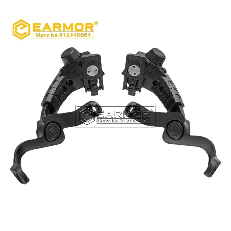 ORIGINAL EARMOR New Headset Swing Bracket Ops-Core Helmet ARC Rails Adapter for MOD3 M32 / M31 / M32H / M31H Headset