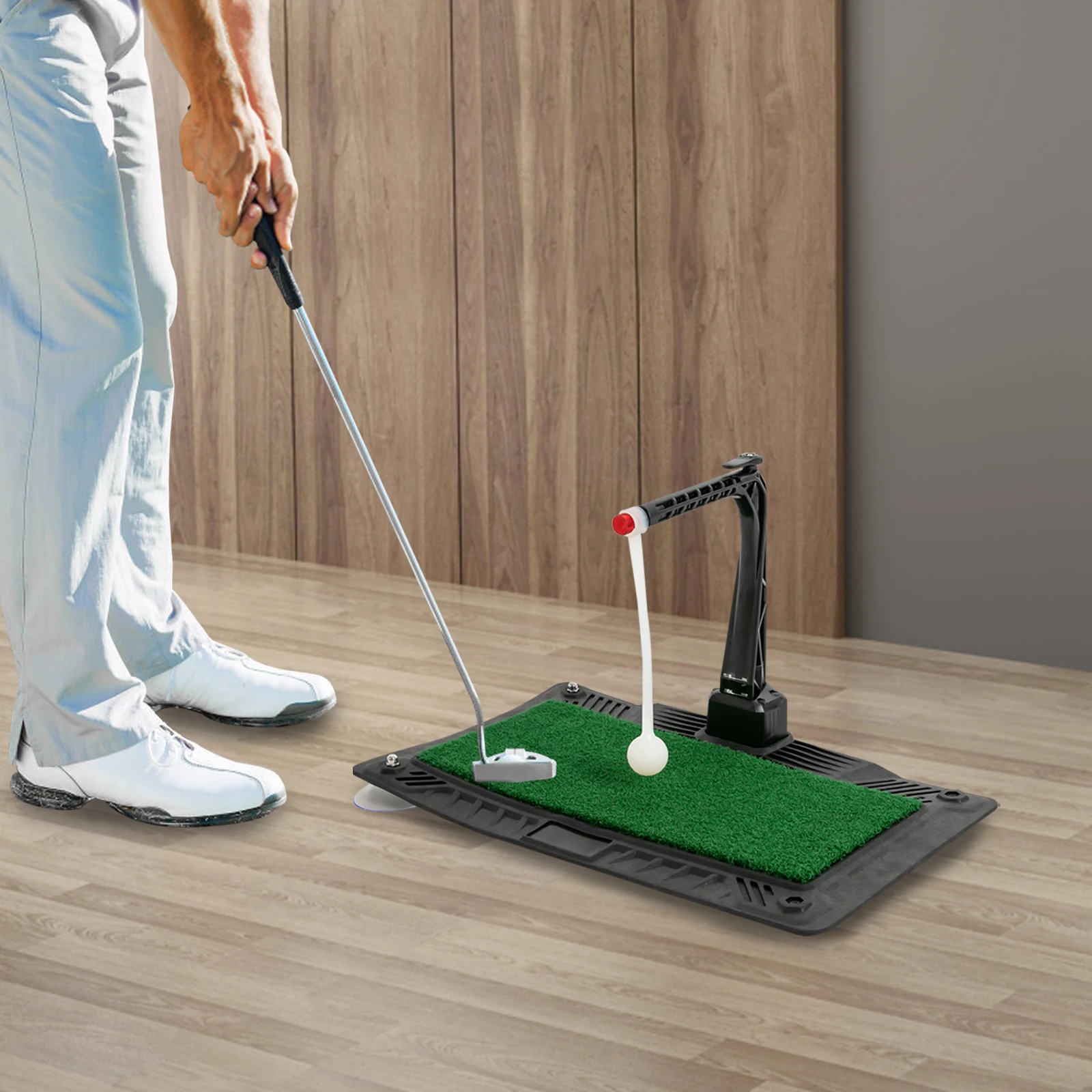 

Тренажер для свинга в гольфе, Тренажер для свинга в гольфе с регулируемой высотой, Тренажер для свинга и ударов в гольфе, Тренажер для тренировки свинга в коврике для выравнивания