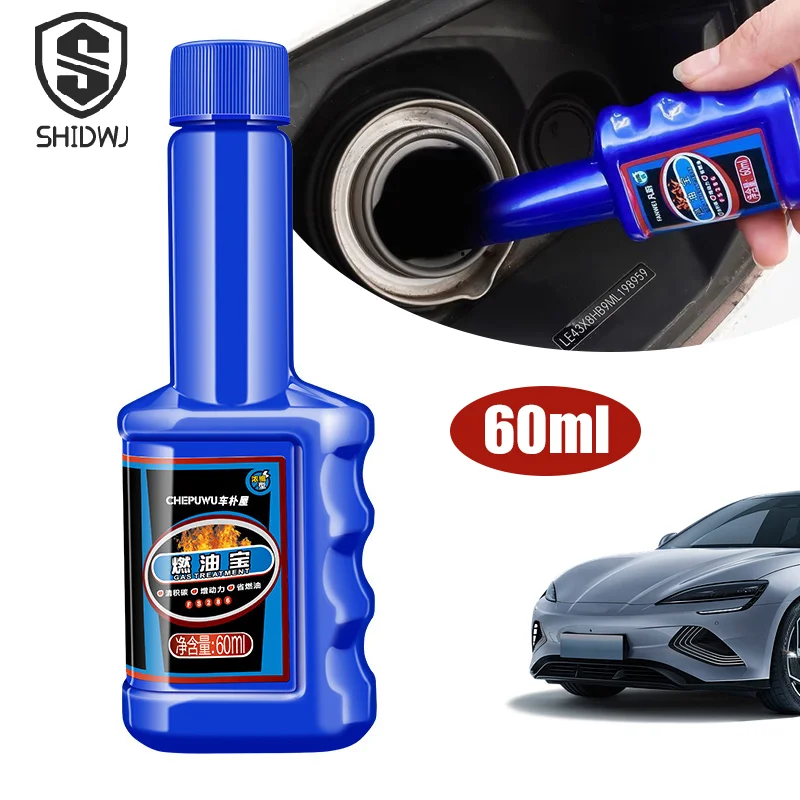 60ML Car Fuel Additive Cleaner System Car Fuels Treasure Auto Fuel System Cleaning Injector Cleaner DIY Accessories
