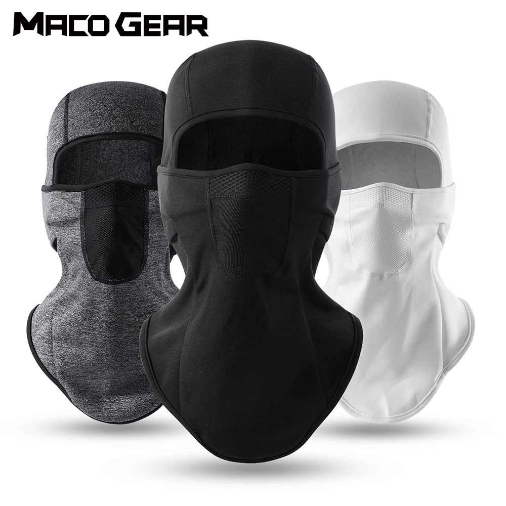 Winter Motorcycle Balaclava Full Face Mask Thermal Scarf Outdoor Sports Ski Motorbike Cycling Helmet Liner Hood Cap Neck Warmer