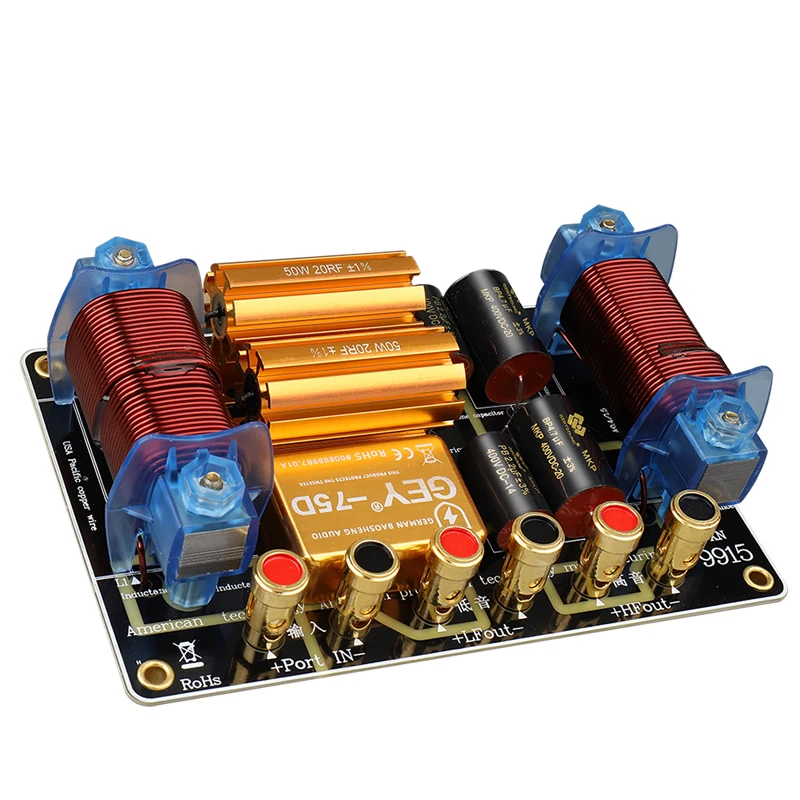 

High Quality 9915 Speaker Accessories Crossover Network，High Power Dual12-15Inch Durable Professional Cross Network