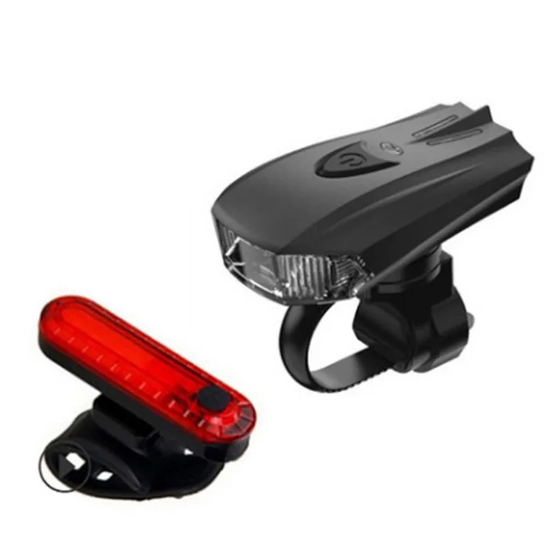 Bicycle Light Intelligent Induction Vibration Mountain Headlight USB Charging Riding