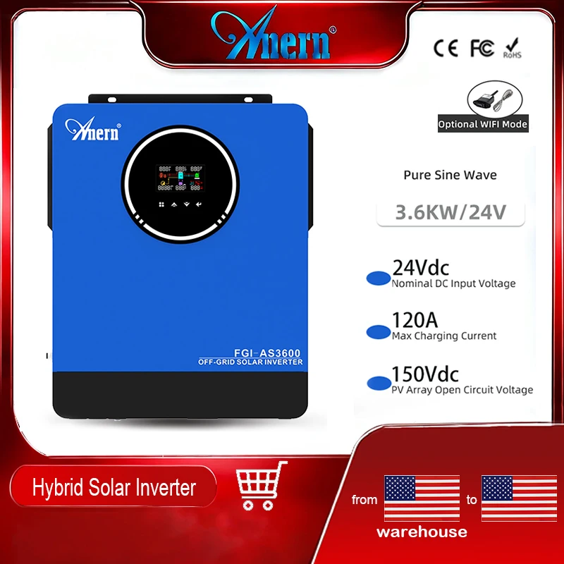 Anern 110V 120V Mpp…