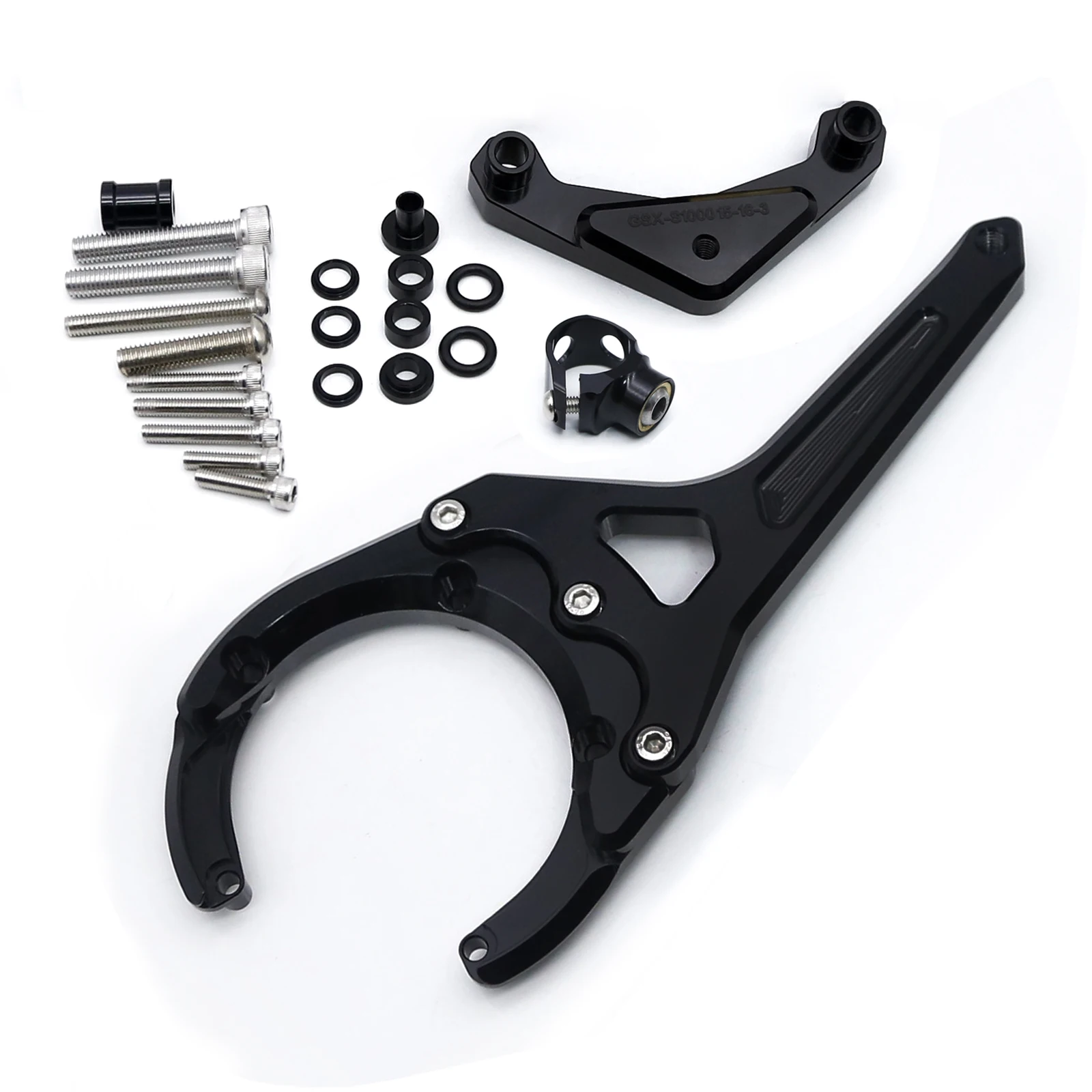 

Steering Stabilizer Bracket Mounting kit for Suzuki GSX-S1000/F 2016-2024 / GSXS1000GT 2022-2024 GSXS1000 GT F GSX-S 1000F 1000