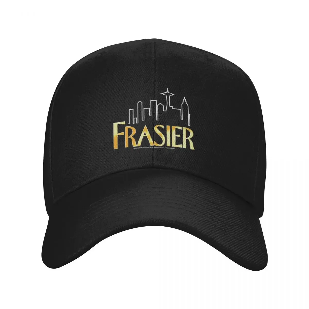 

frasier on white Baseball Cap Funny hats cute Beach birthday Ladies Men's