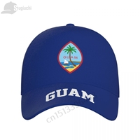 2025 Guam 3D Soccer Hats Sun Baseball Cap Breathable Adjustable Men Women Outdoor Fishing Hat