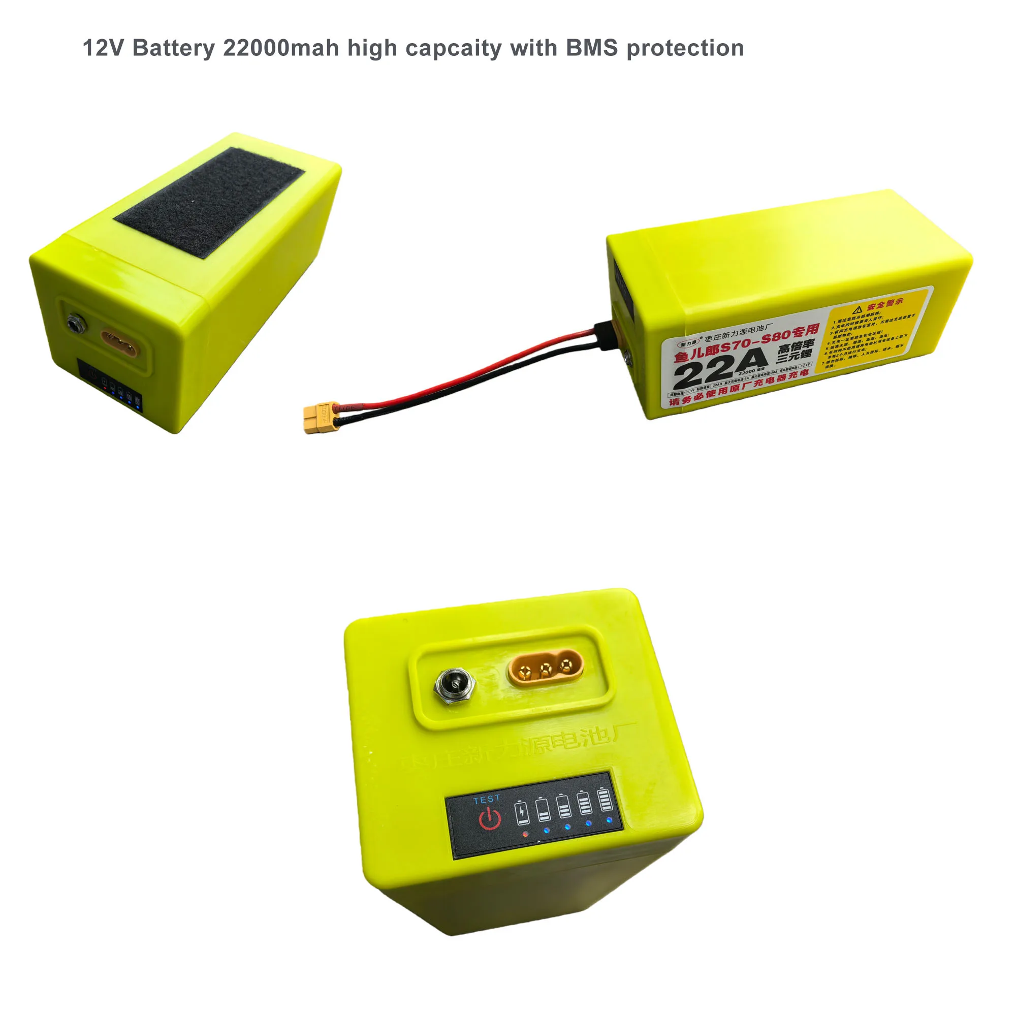 Brushless Motor High Speed GPS RC Bait Boat 5m/s IP66 Waterproof Saltwater Remote‑Control Fishing Vessel For Surf Fishing