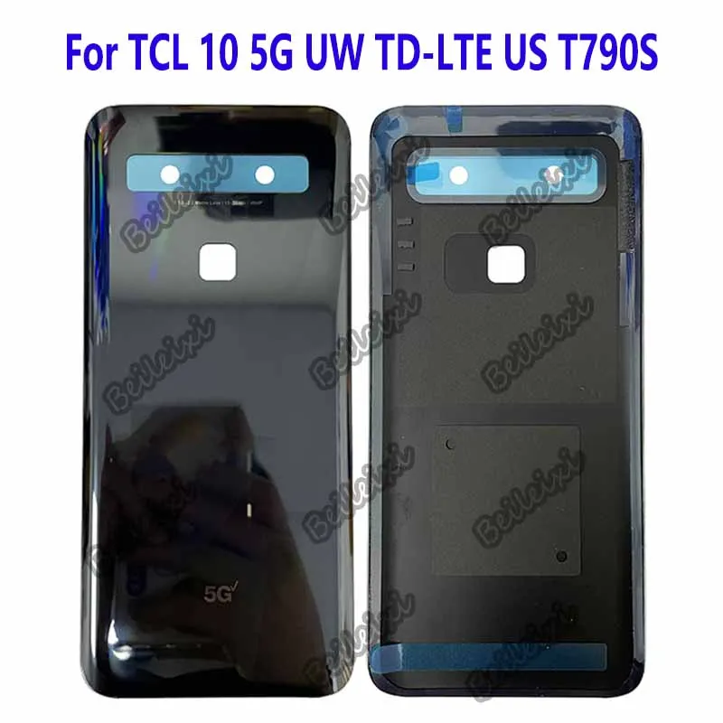 

For TCL 10 5G UW TD-LTE US T790S T790s Battery Back Cover Housing Glass Cover Battery Back Cover Rear Cover