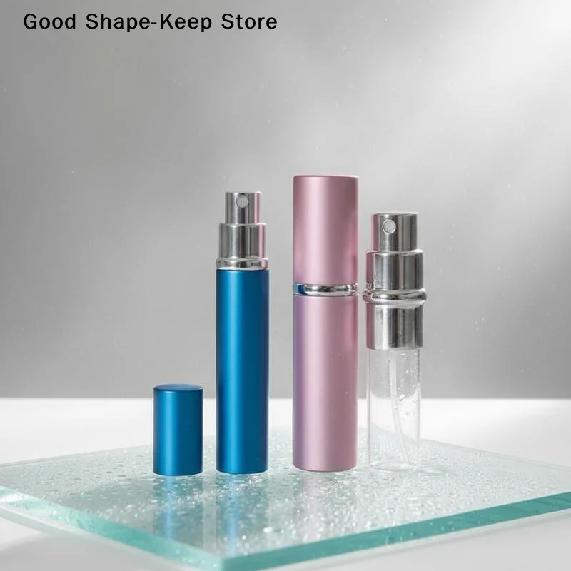 daily5ml Refillable Aluminum Perfume Atomizer Portable Leak Proof Lid Empty Spray Bottle Multiple Colors for Trip Camping