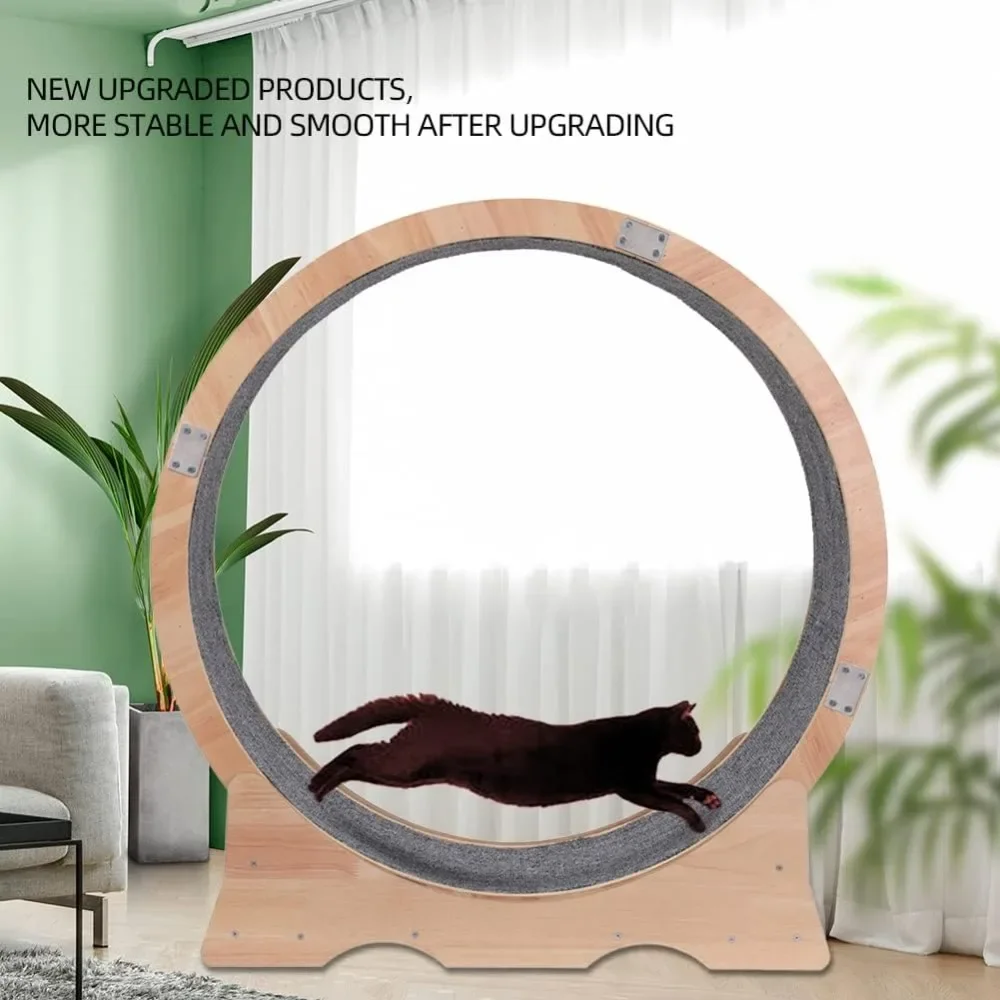 Cats Loss Weight Device (Large) Interesting Products Cat Cute Cat Furniture Pet Pets Exercise Wheel Toys for Cats Home