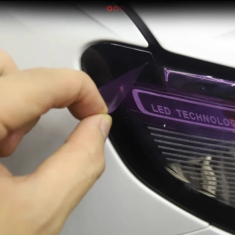 

For NETA L 2024 Car Light Color Change Film Special Daytime Running Light Color Change Film Body Color Change Sticker Film