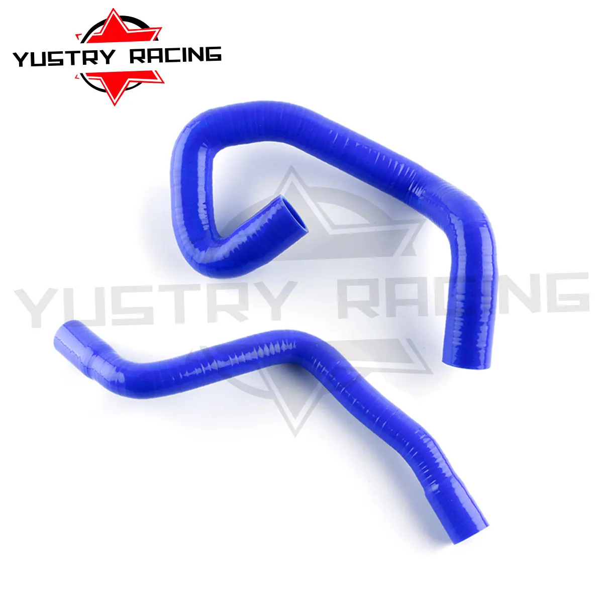 2PCS Silicone Radiator Hose Kit Pipe For Ford Focus Duratec MK2 1.8L 2.0L Mazda MZR 2001-2012