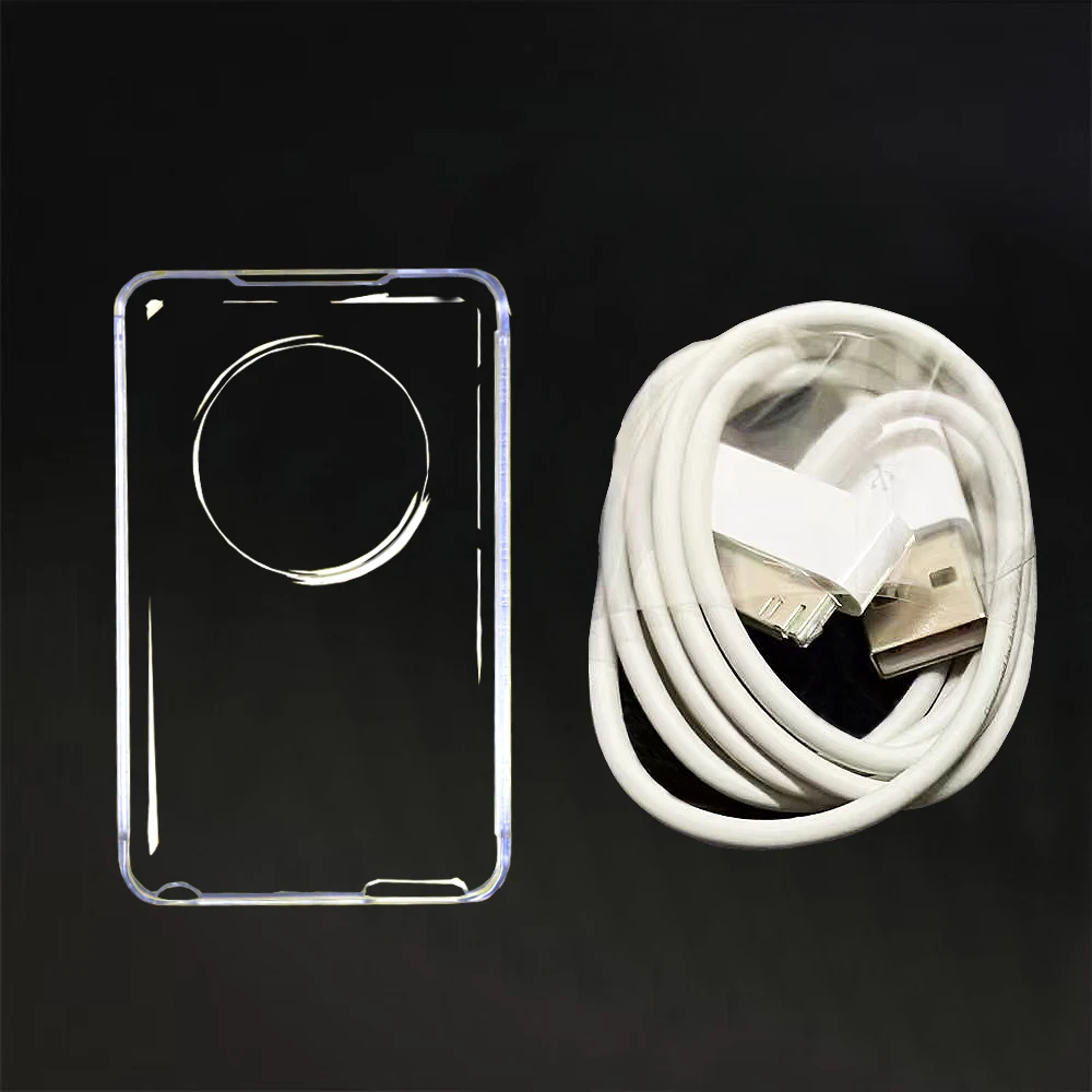 Full Protective Crystal Clear Hard Cover Case for iPod Classic 7th Gen 120GB 160GB 6th Gen 80GB 120GB Video 5th 30GB