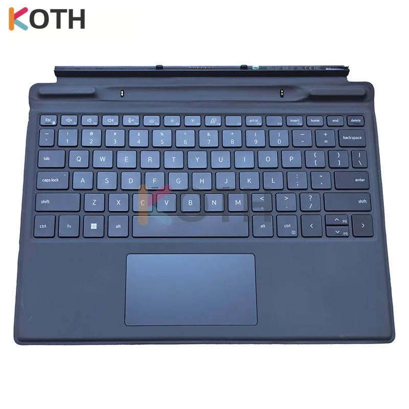 95%New for Dell Latitude 7320 Detachable K19M Tablet US Keyboard With Backlit