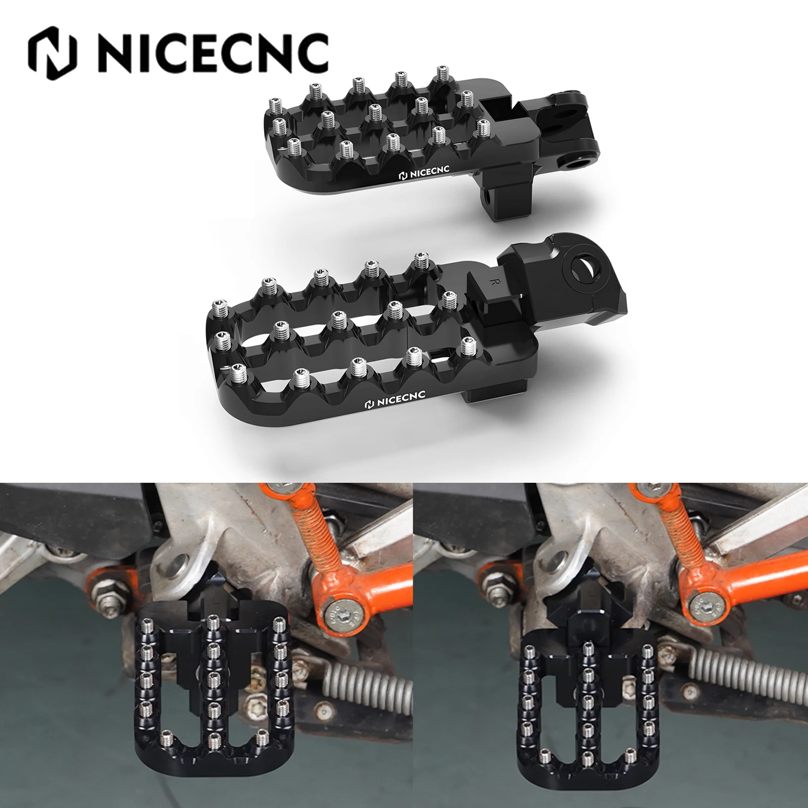

For KTM 790 890 Adventure 20MM Lower Footrest Foot Pegs 790 890 Adventure R 2019-2024 1290 Adventure R S T 2013-2024 690 SMC R