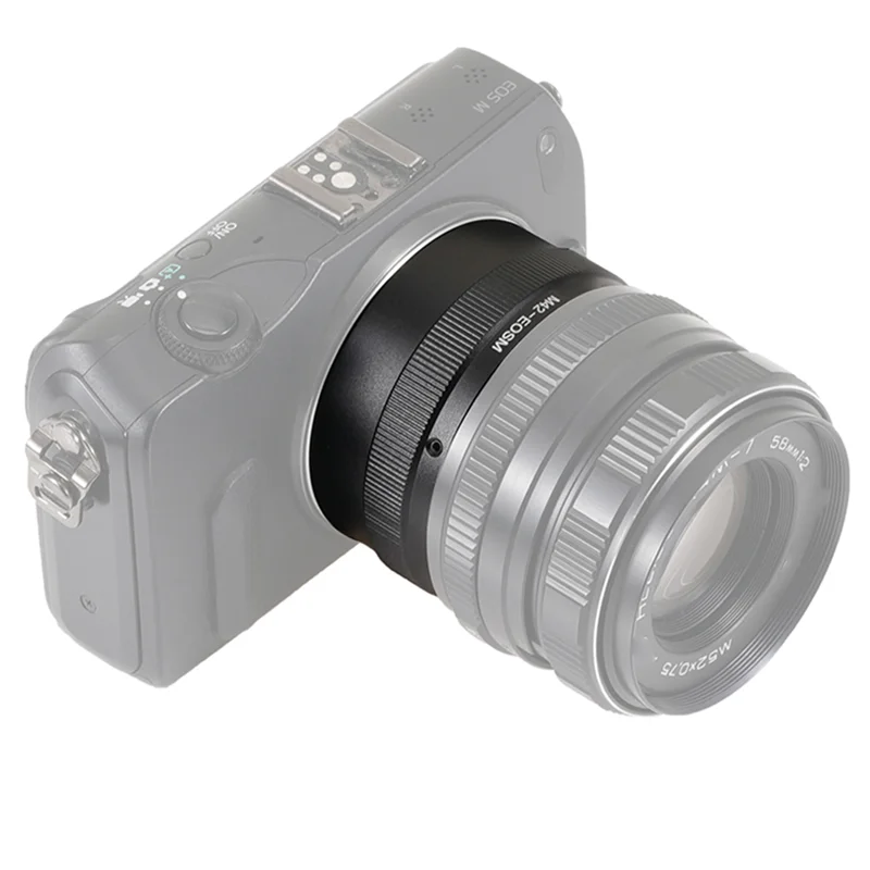 

Переходное кольцо ABSQ-M42-EOSM для объектива M42 42 мм, совместимое с камерой Canon EOS M EF-M M2 M3 M5 M5II M6 M10 M50 M50II M100