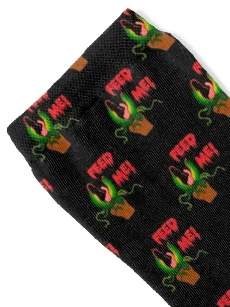 Feed Me! Socks cute cartoon winter thermal cool Socks Male Women's