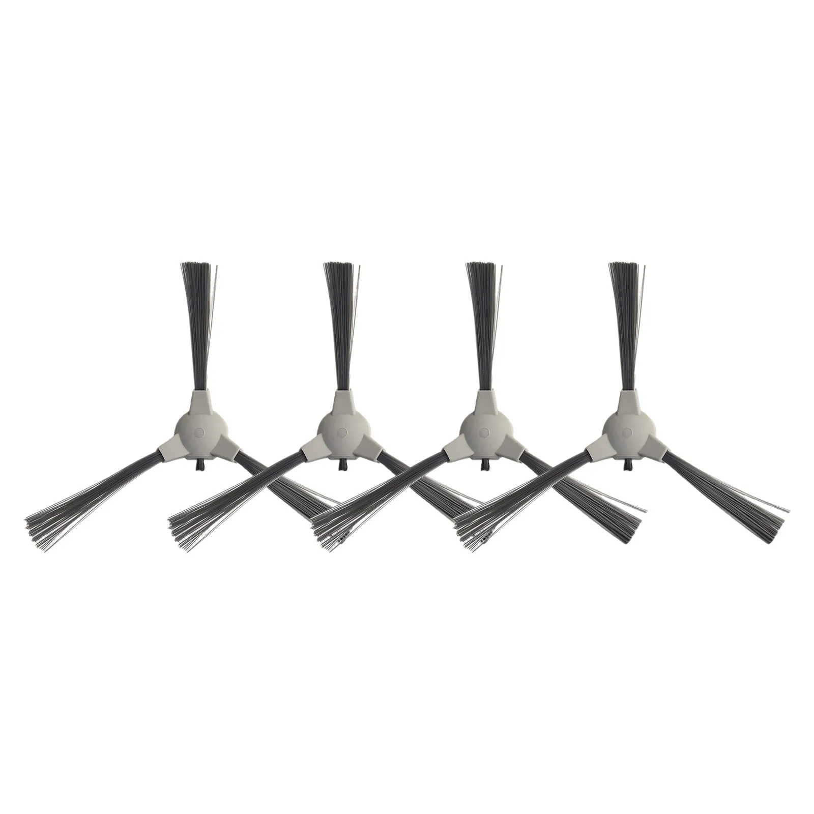 Parti di ricambio Spazzole laterali in plastica 4 * Nero Pulizia migliorata Durata eccezionale Buona compatibilità