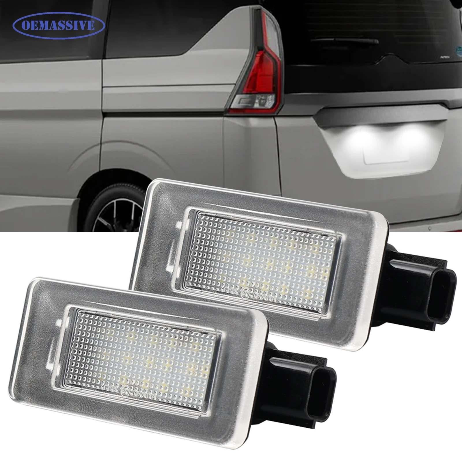 

Для Nissan Serena C27 Rogue 2021-2024 2016-2020 Водонепроницаемая лампа номерного знака 6000K 265108990E Замена лампы заднего бирки