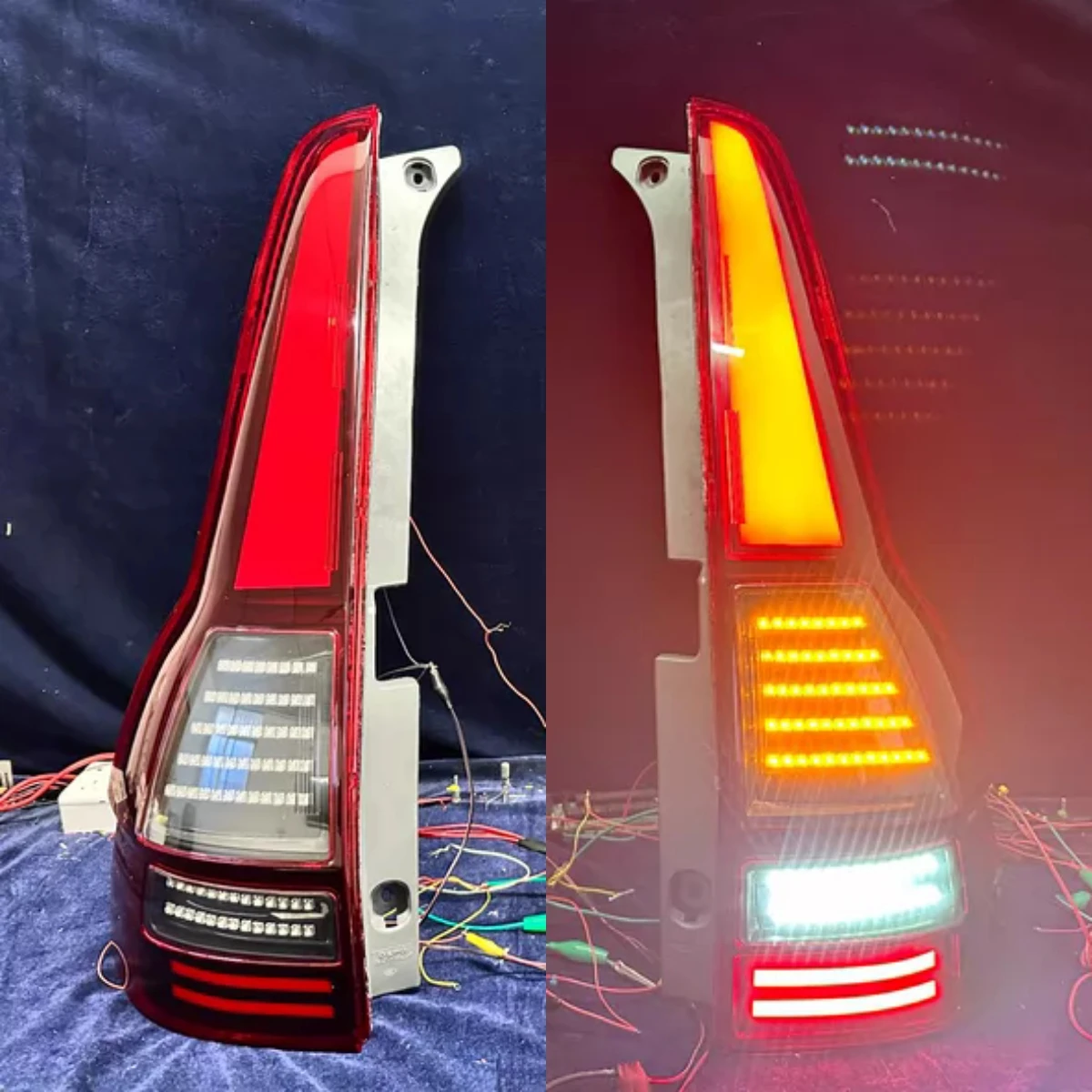 Left & right LED taillight assembly For Honda CRV 07-11 modified Rear lamp Tail light custom Car accessories