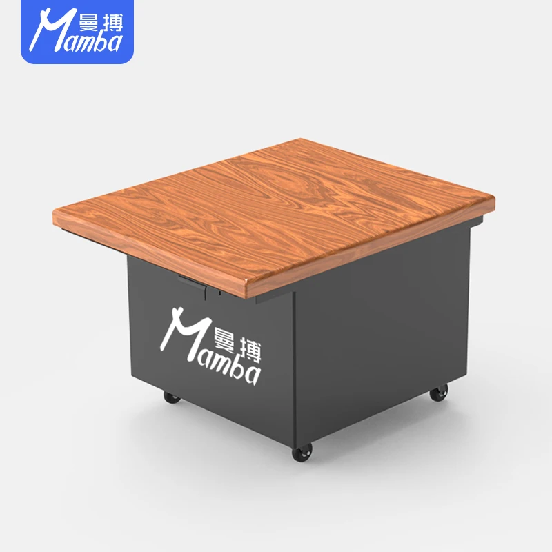 Tennis Court Bench Seat Matching Tables Aluminum Telescopic Storage Table Waterroof Outdoor Dinner Desks Athlete Rest Desk