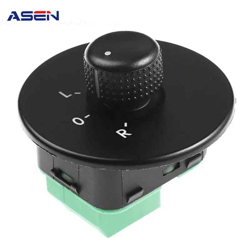 6K1959565E For VW Volkswagen Polo Master Electric Driver Side View Mirror Switch Control Knob Rearview Button Auto Parts