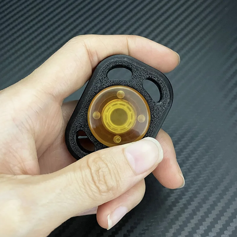 EDC Mini Haptic Coin Fidget Spinner PEI Fingertip Coin ADHD Relief Tool Adult Portable Fidget Toys Gift